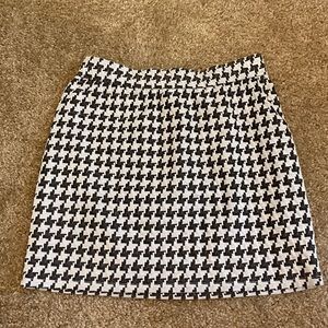 Altar'd State Houndstooth Mini Skirt